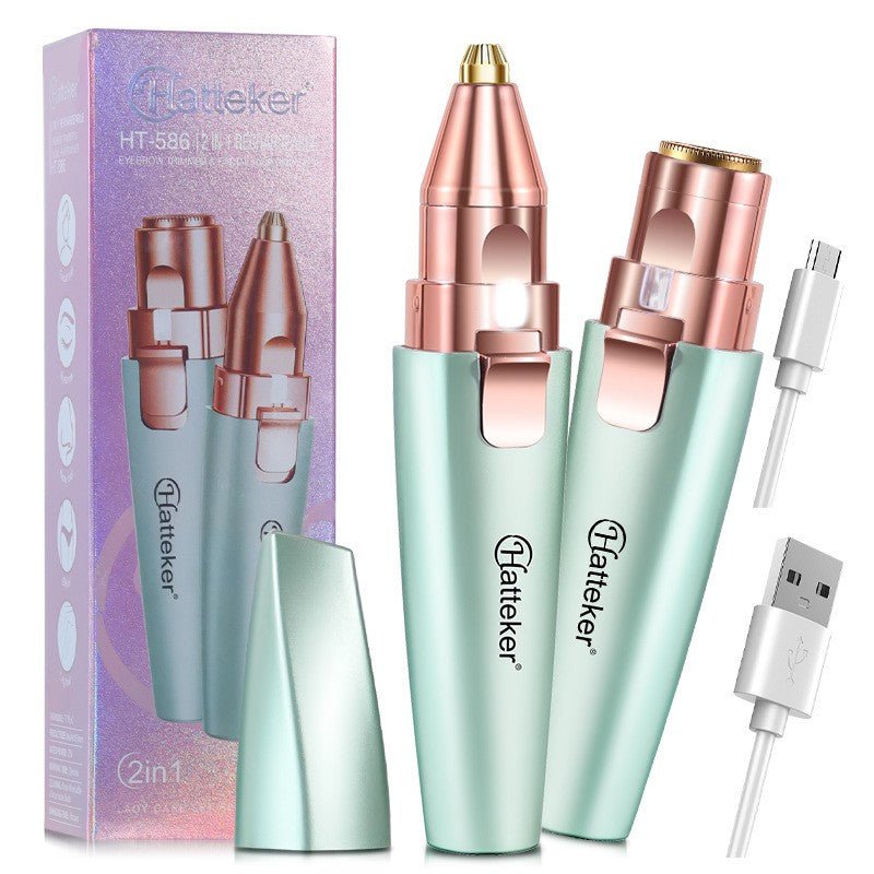 Taille - Sourcils Électrique 2 - en - 1 - Précision Professionnelle - Beshariel Beauty