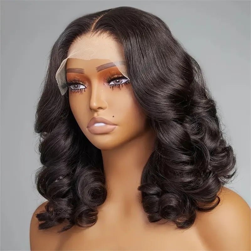 Perruque Femme Ondulée Mi - Longue - Grandes Vagues Naturelles - Beshariel Beauty