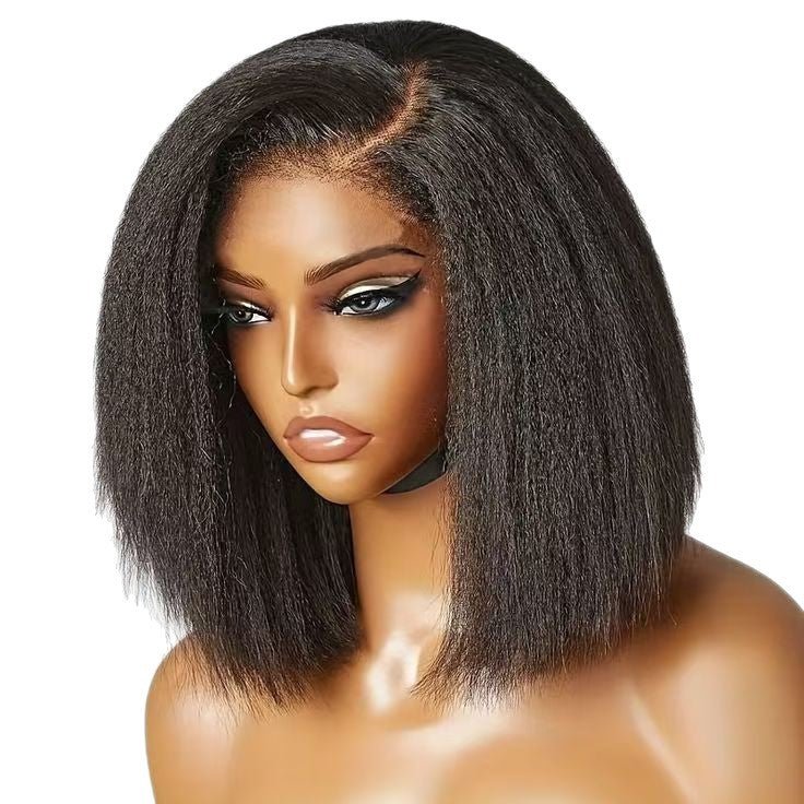 Perruque Partielle Courte Noire - Style Naturel - Beshariel Beauty