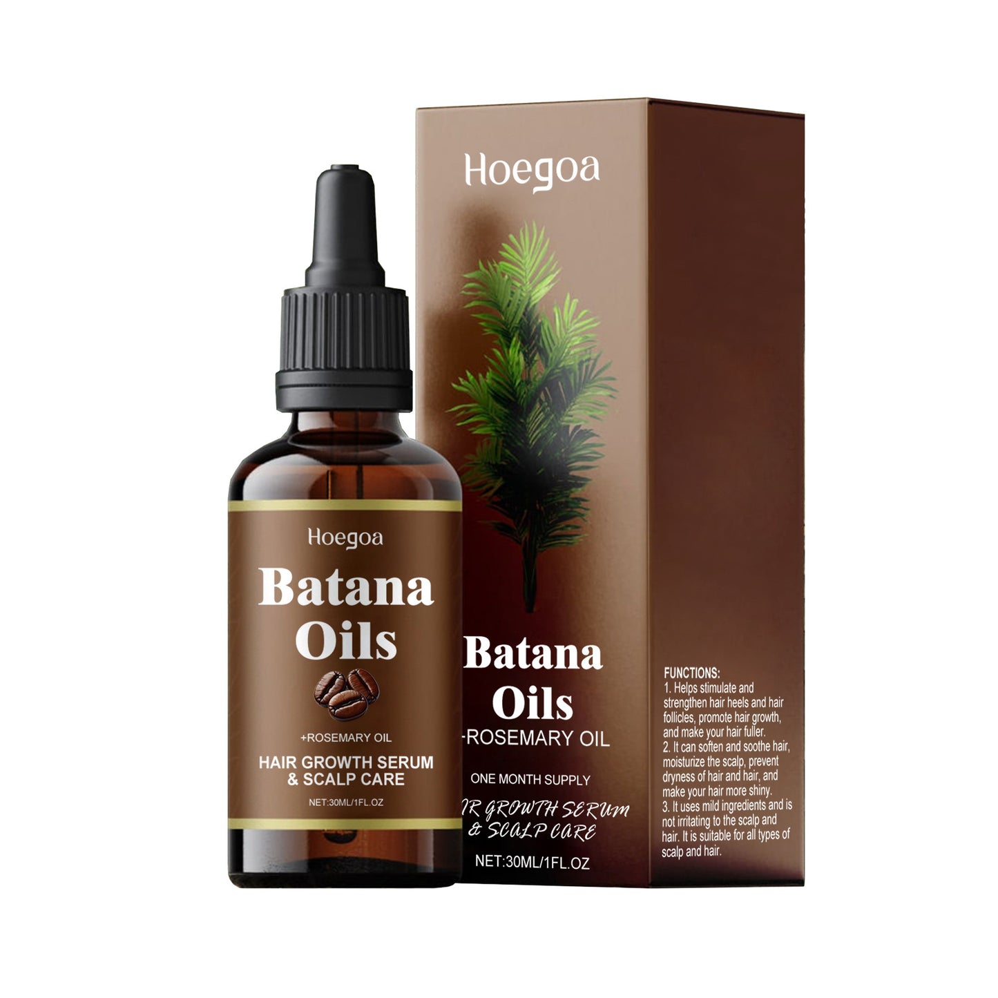 Huile Capillaire au Romarin 30ml | Rosemary Hair Oil - Beshariel Beauty