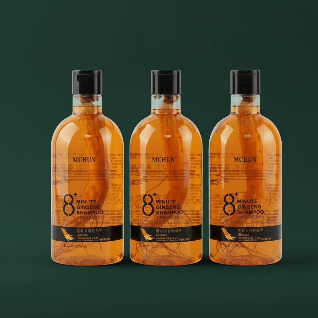 Shampoing Revitalisant au Ginseng M'CHUN ( 400 ml ) - Beshariel Beauty