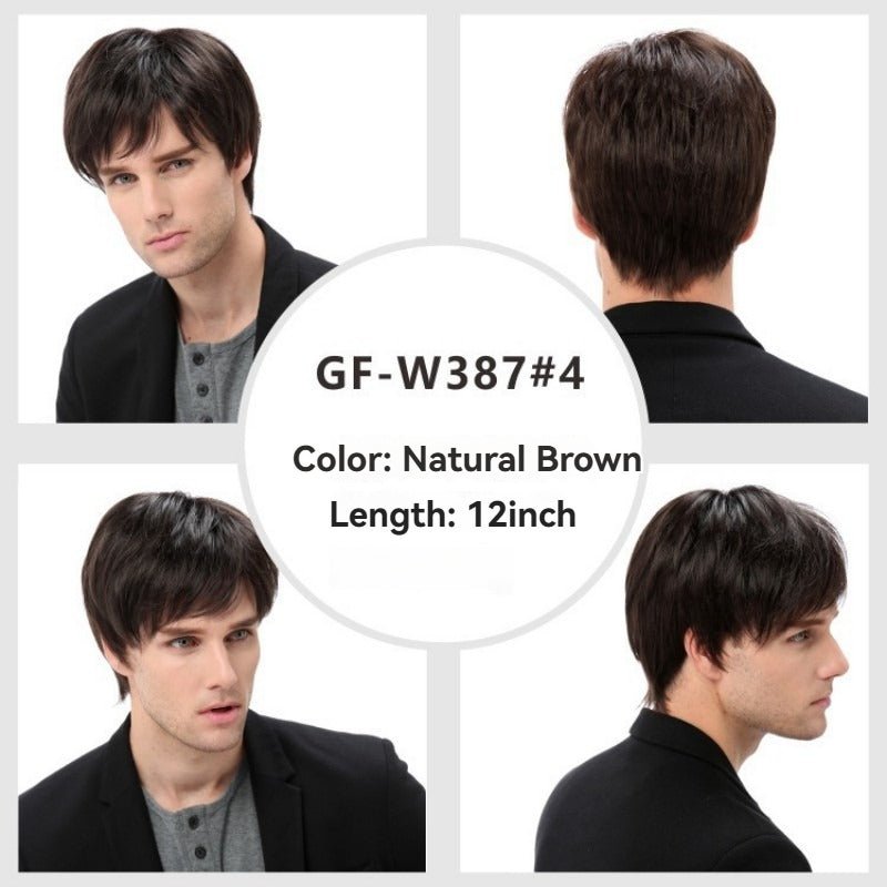 Short Inch Oblique Bangs Wig - Beshariel Beauty