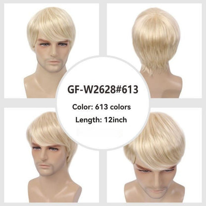 Short Inch Oblique Bangs Wig - Beshariel Beauty