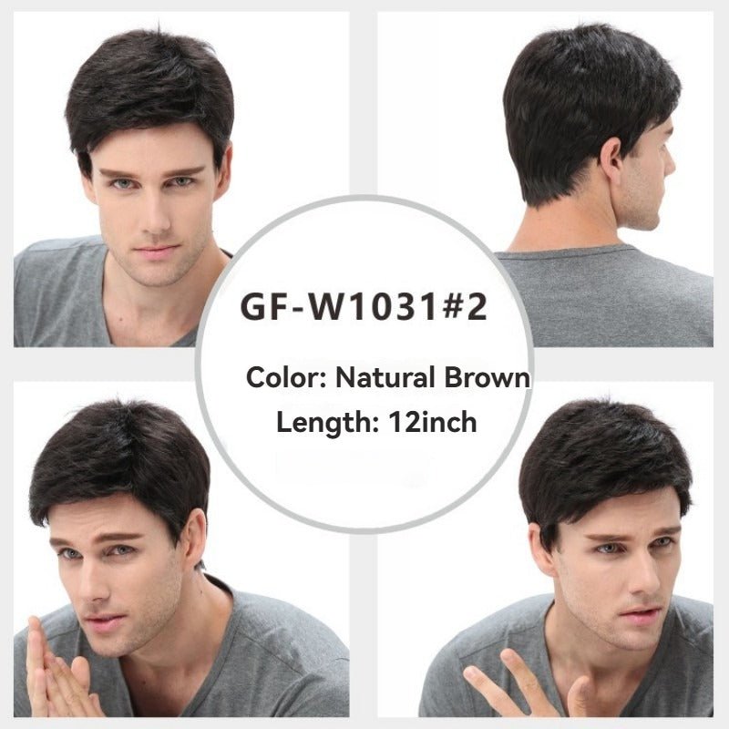 Short Inch Oblique Bangs Wig - Beshariel Beauty