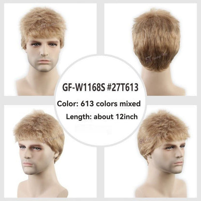 Short Inch Oblique Bangs Wig - Beshariel Beauty