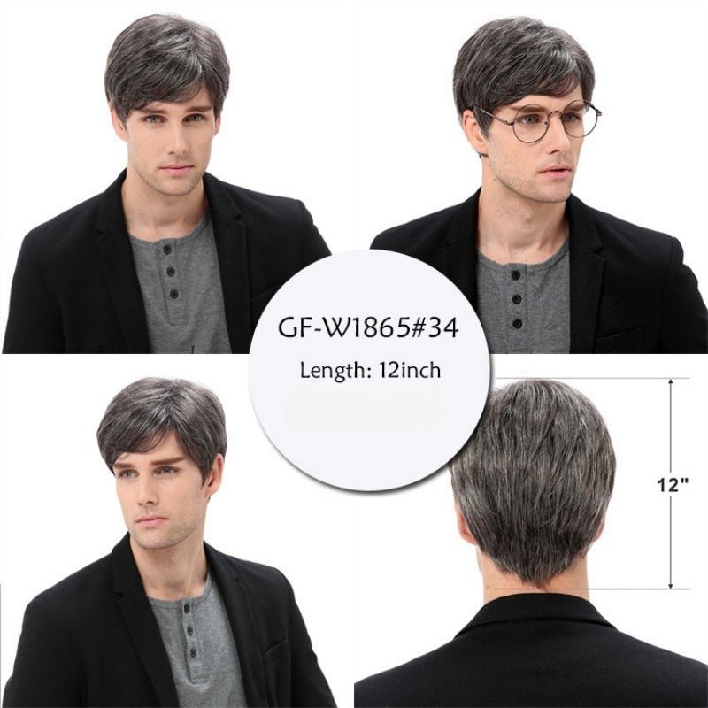 Short Inch Oblique Bangs Wig - Beshariel Beauty