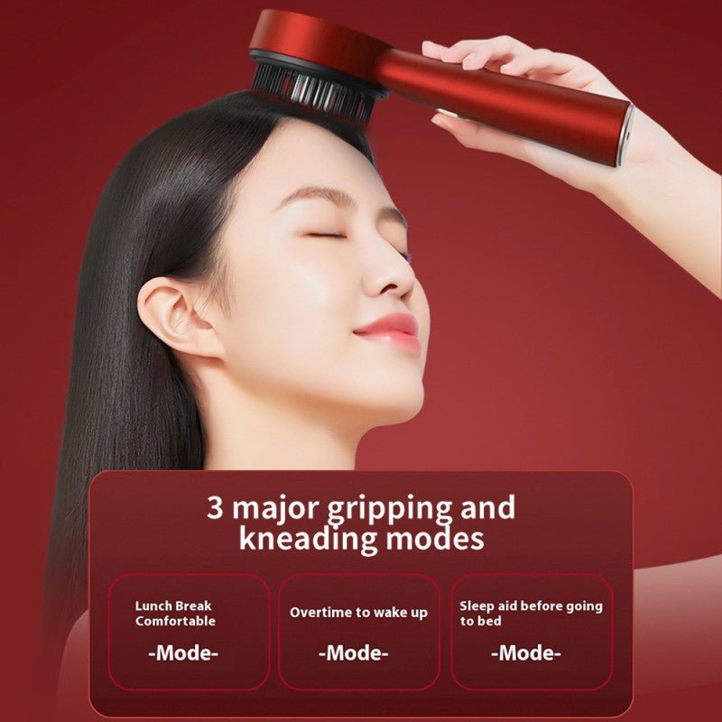 Peigne Masseur à Lumière Rouge et Applicateur de Lotion - Beshariel Beauty