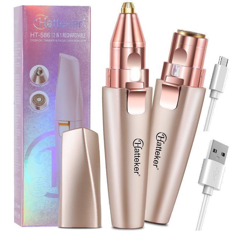 Taille - Sourcils Électrique 2 - en - 1 - Précision Professionnelle - Beshariel Beauty