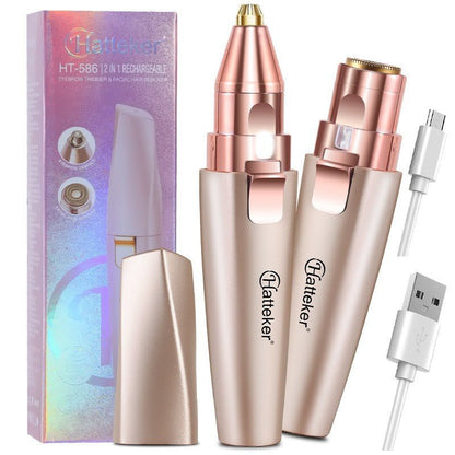 Taille - Sourcils Électrique 2 - en - 1 - Précision Professionnelle - Beshariel Beauty