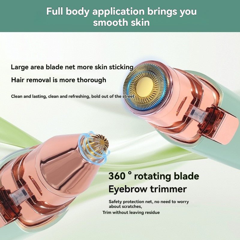 Taille - Sourcils Électrique 2 - en - 1 - Précision Professionnelle - Beshariel Beauty