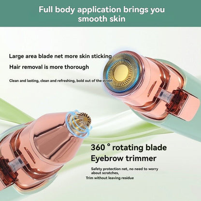 Taille - Sourcils Électrique 2 - en - 1 - Précision Professionnelle - Beshariel Beauty