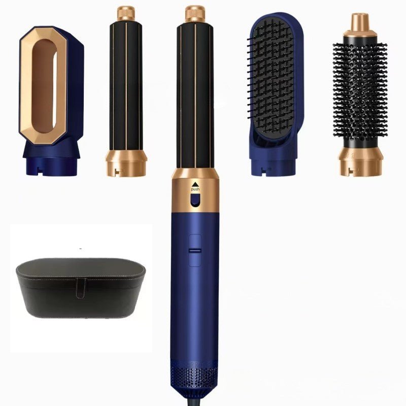 Brosse Soufflante 5 - en - 1 à Forte Aspiration - Coiffage Professionnel - Beshariel Beauty