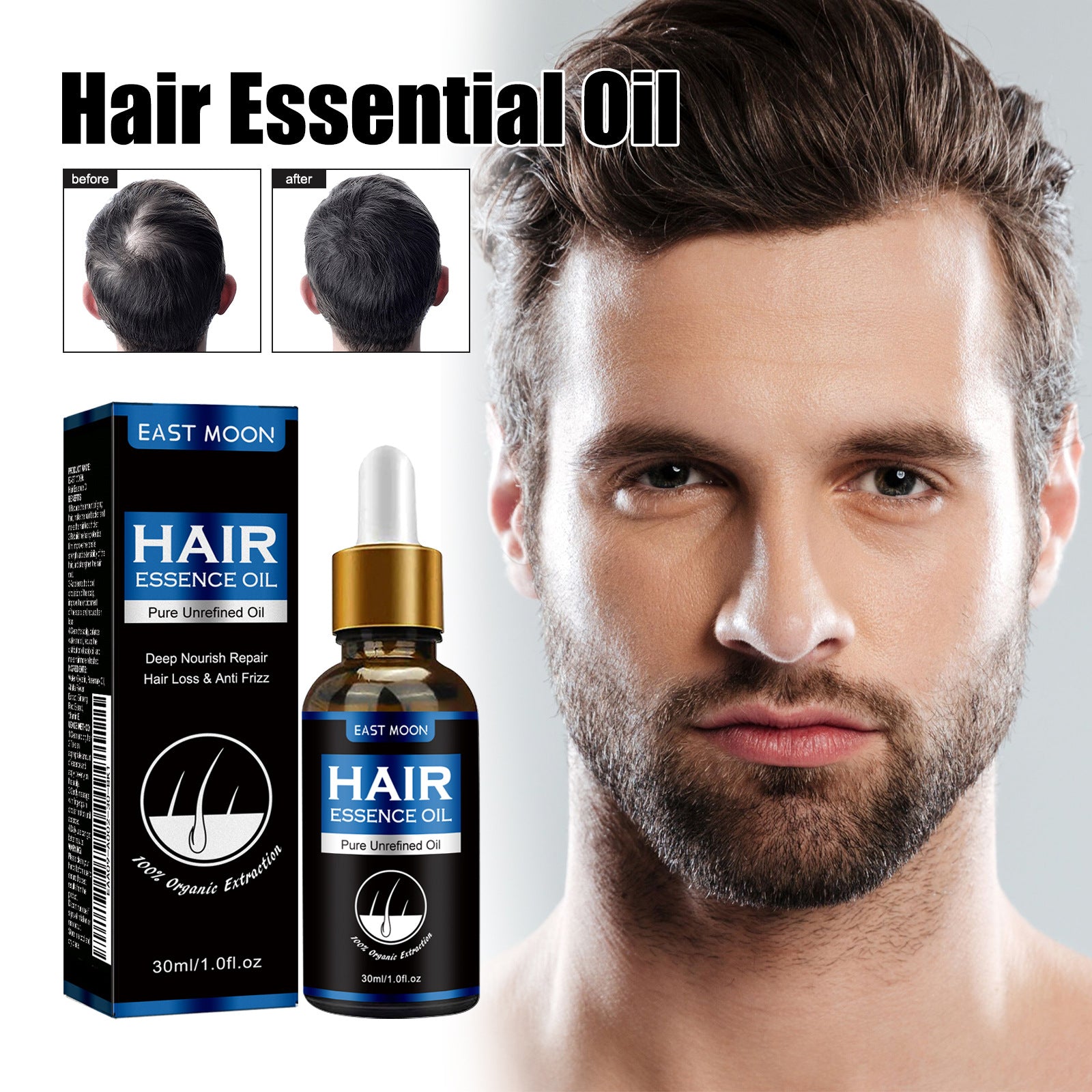 Essence de Soin Capillaire pour Homme - Beshariel Beauty