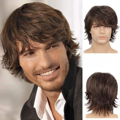 Perruque Courte Homme – Style Urbain Européen & Américain - Beshariel Beauty
