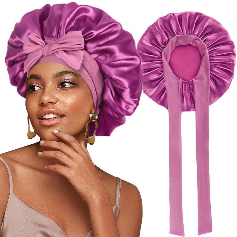 Elastic Ribbon Color Ding Round Hat - Beshariel Beauty