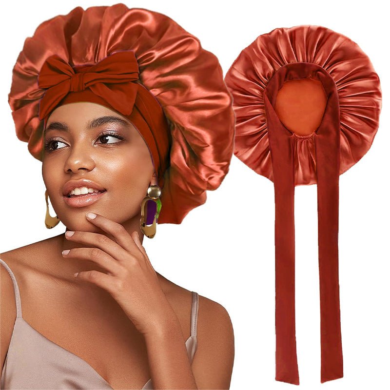 Elastic Ribbon Color Ding Round Hat - Beshariel Beauty