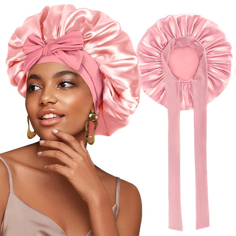 Elastic Ribbon Color Ding Round Hat - Beshariel Beauty