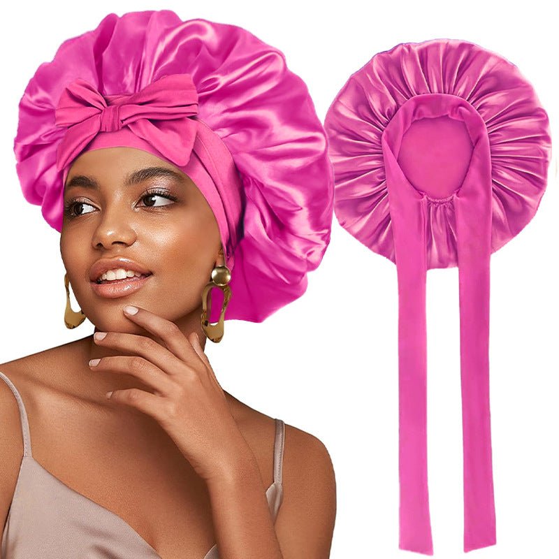 Elastic Ribbon Color Ding Round Hat - Beshariel Beauty