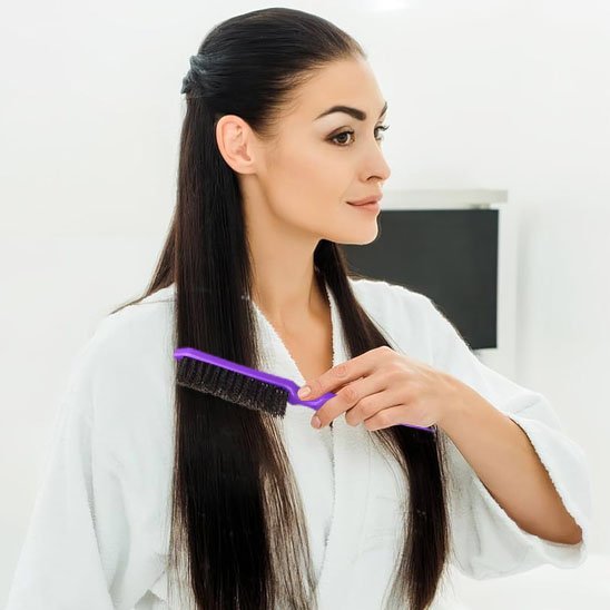 Brosse à Cheveux Chauffante | Professionnelle Lissage Rapide 30s - Beshariel Beauty