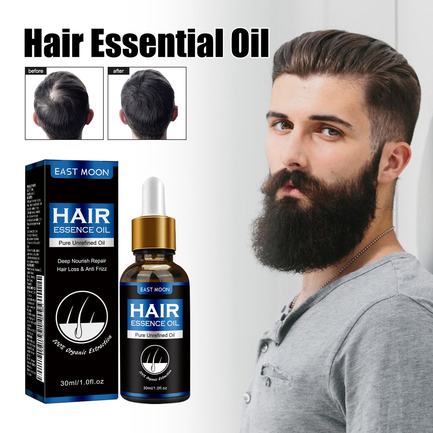 Essence de Soin Capillaire pour Homme - Beshariel Beauty