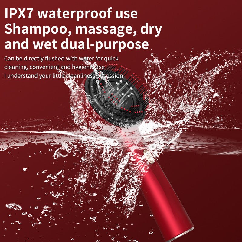 Peigne Massant Électrique - Massage Cuir Chevelu Relaxant - Beshariel Beauty