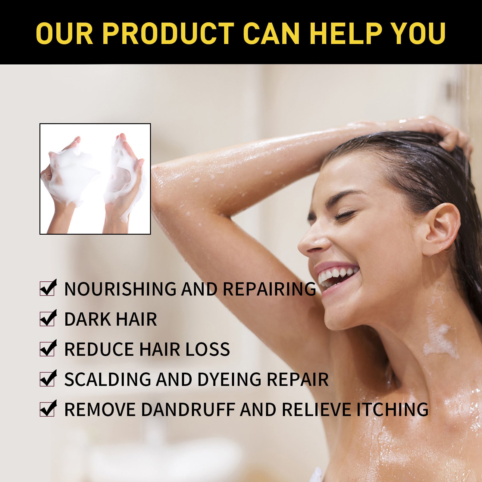 Shampooing Assombrissant Wufa - Beshariel Beauty