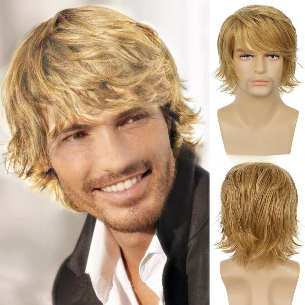Perruque Courte Homme – Style Urbain Européen & Américain - Beshariel Beauty
