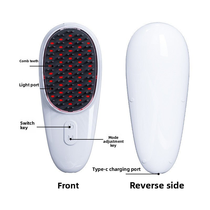 Peigne Massant Électrique - Massage Cuir Chevelu Relaxant - Beshariel Beauty