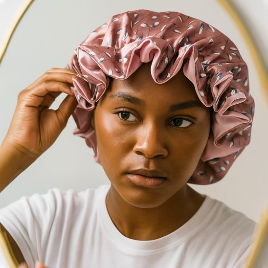 Bonnet en Satin | Anti-Frisottis