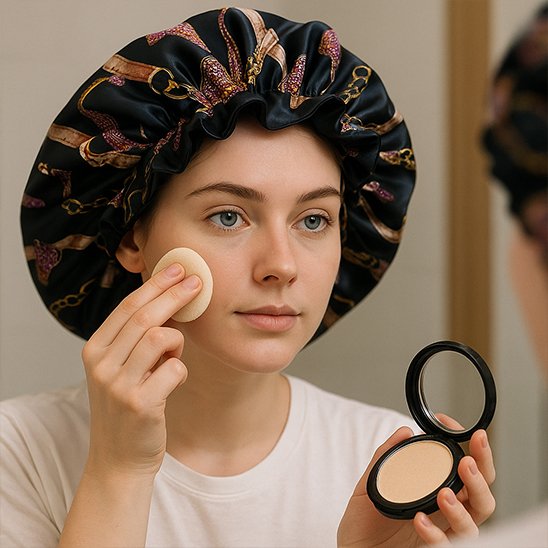 Bonnet en Satin | Anti-Frisottis
