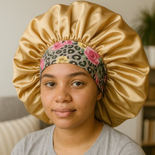 Bonnet en satin | Anti-frisottis