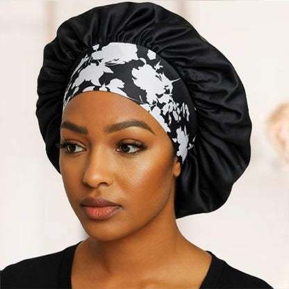 Bonnet en satin | Anti-frisottis