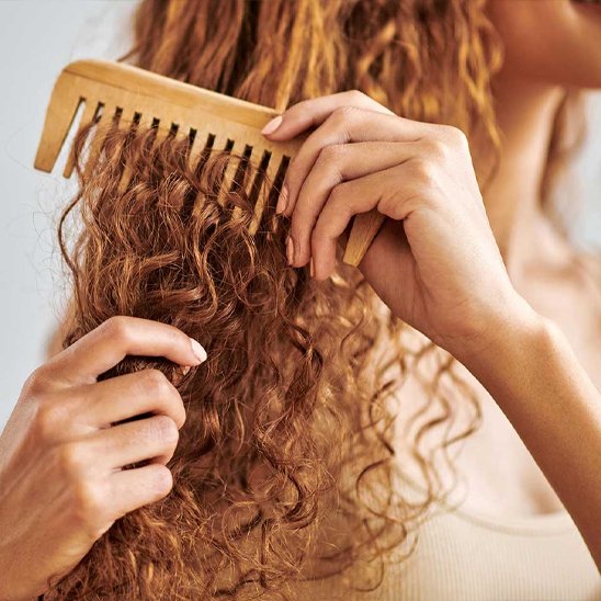 Peigne afro en bois | Démêlage sans douleur