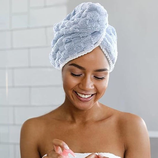 Serviette microfibre cheveux | Ultra-absorbante