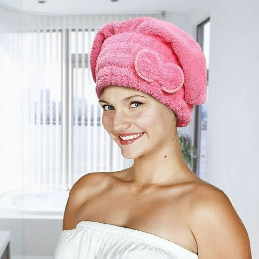 Serviette microfibre cheveux | Séchage Ultra-Rapide