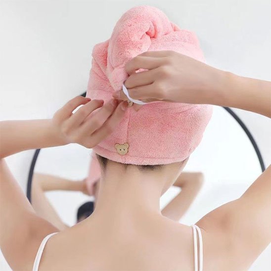 Serviette microfibre cheveux | Ultra-absorbante