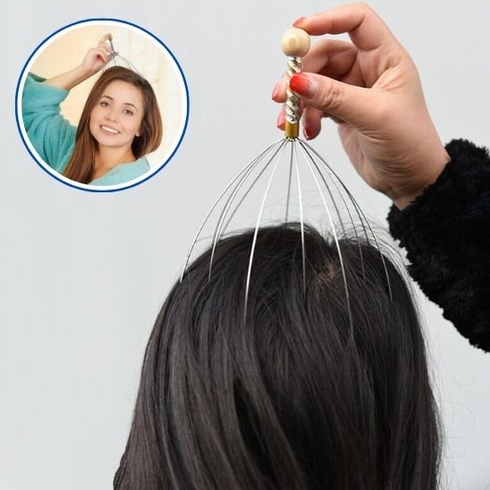 Masseur cuir chevelu | Ergonomique