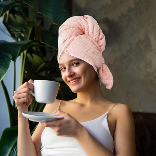 Serviette pour cheveux microfibre | UltraDry - Beshariel Beauty