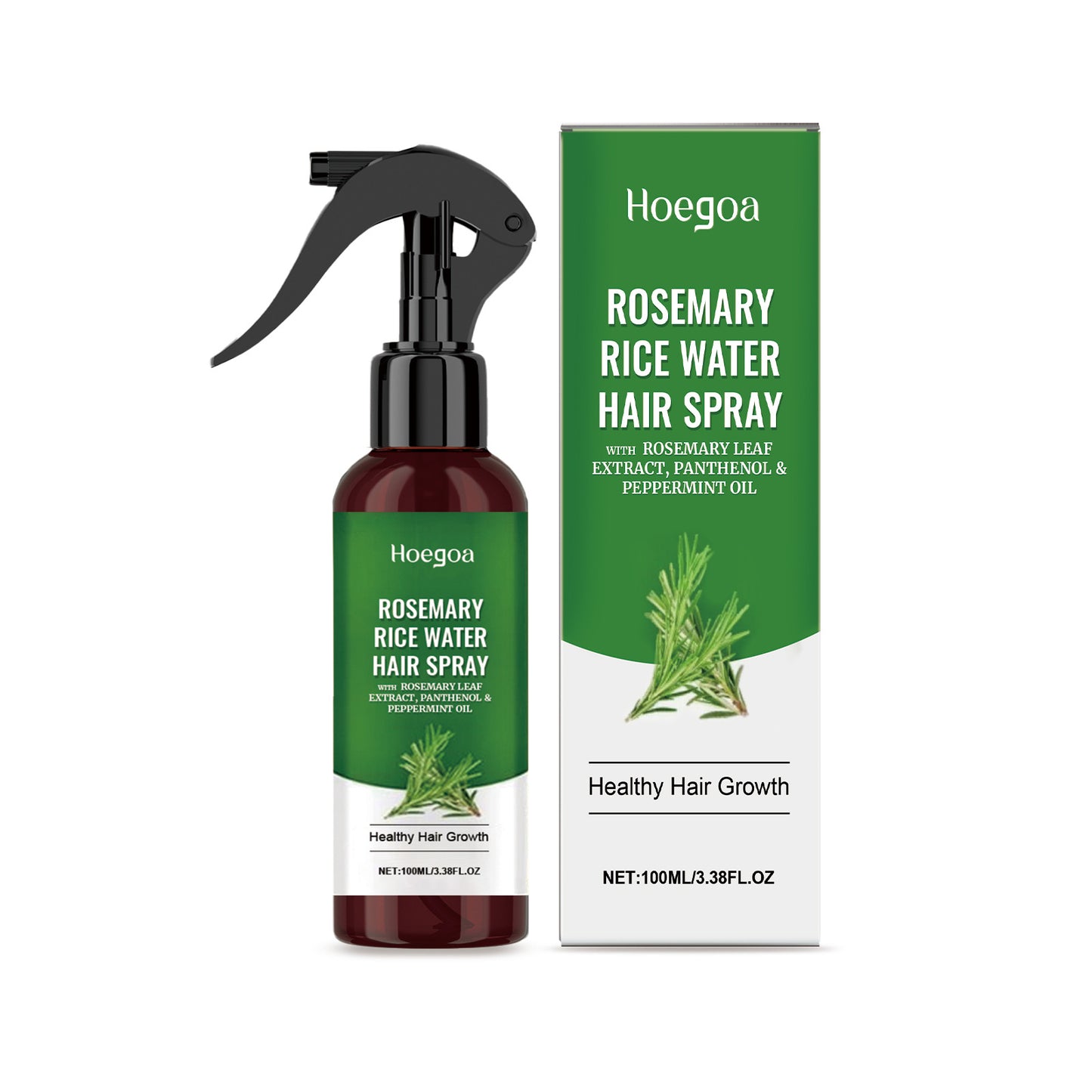 Spray Capillaire au Romarin — Hydratation & Brillance Naturelle