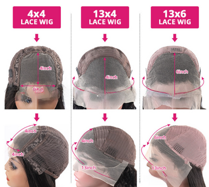 Perruque en dentelle intégrale – Texture afro étirée – 100 % cheveux humains premium