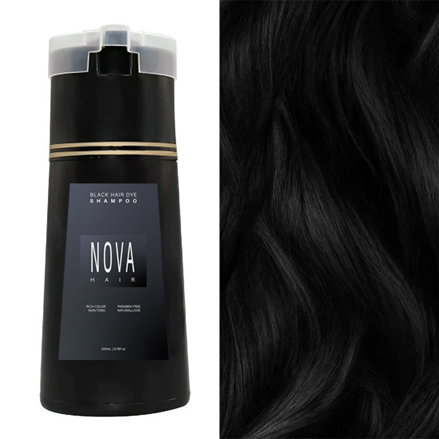 NOVA HAIR – Shampoing colorant cheveux, plusieurs teintes – 200 ml - Beshariel Beauty