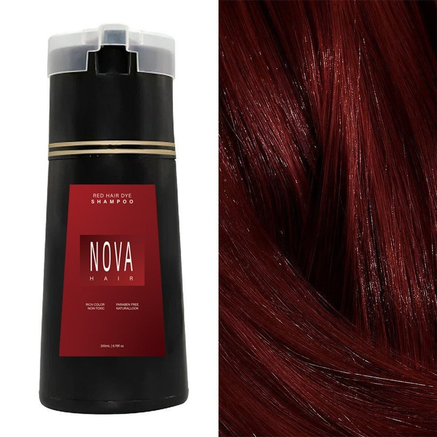 NOVA HAIR – Shampoing colorant cheveux, plusieurs teintes – 200 ml - Beshariel Beauty