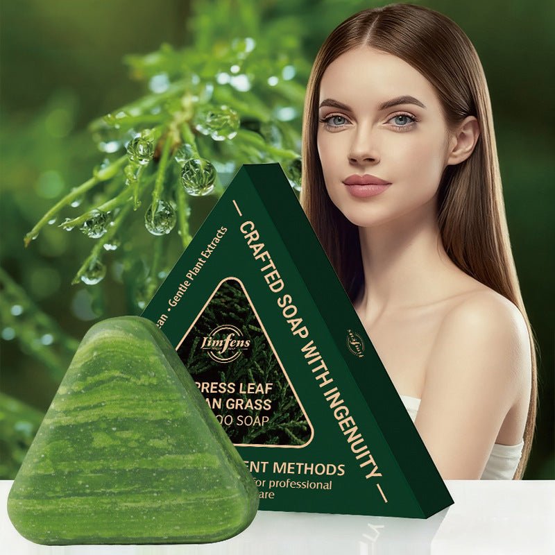 Shampooing Solide Platycladi 120G – Anti - Chute & Purifiant | Platycladi Shampoo Bar - Beshariel Beauty