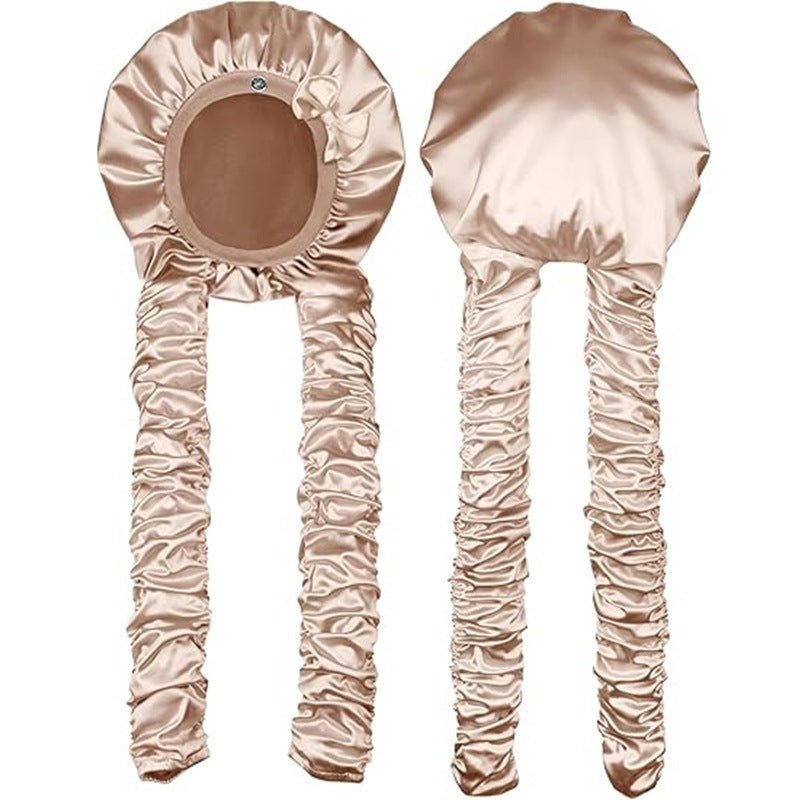Satin Heatless Curly Nightcap - Beshariel Beauty