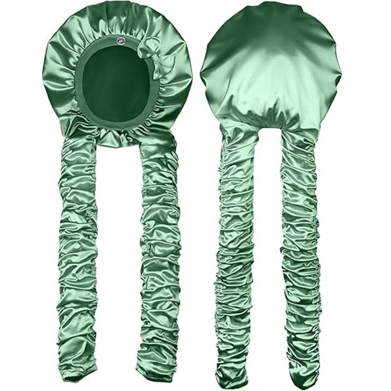 Satin Heatless Curly Nightcap - Beshariel Beauty
