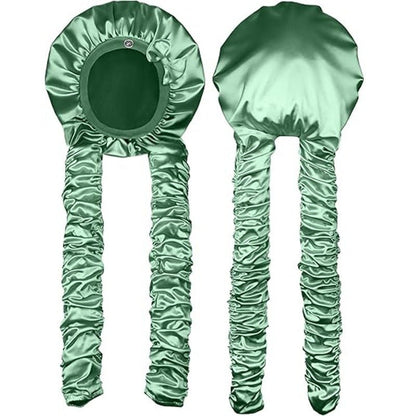 Satin Heatless Curly Nightcap - Beshariel Beauty