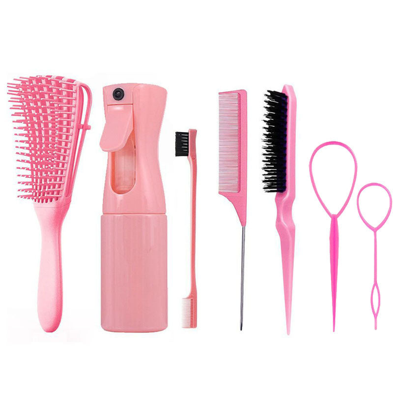 Fluffy Hairdressing Comb Set