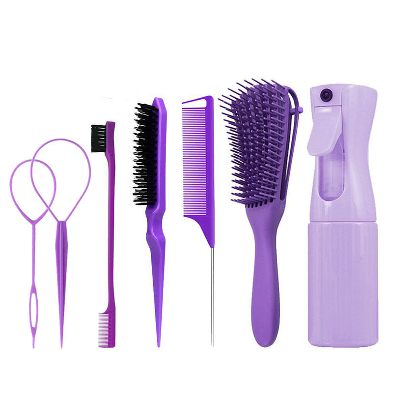Fluffy Hairdressing Comb Set