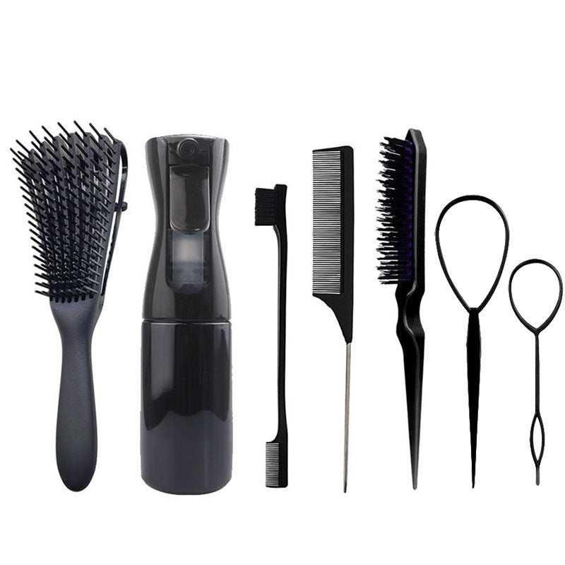 Fluffy Hairdressing Comb Set