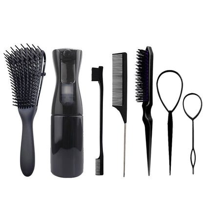 Fluffy Hairdressing Comb Set